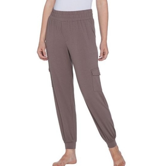 AnyBody Pants - AnyBody Tall Cozy Knit Cargo Jogger Pants 190